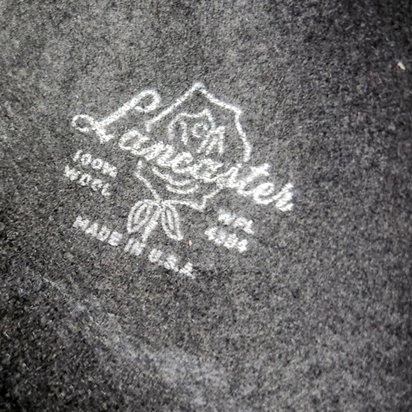 Black %100 Wool Hat Feather Detail Fedora Women's Lancaster  40s Artsy Artist - Picture 5 of 5